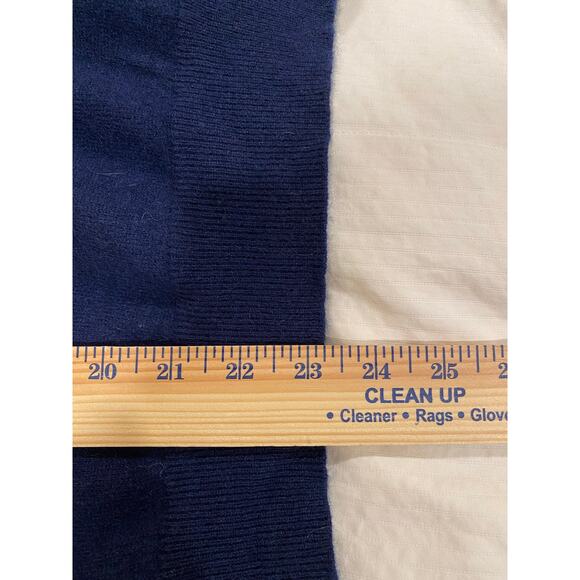 Quince 100% Cashmere Sweater Men L Blue Crewneck Soft Lightweight Knit Pullover - Picture 9 of 9